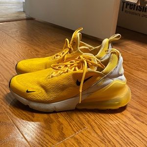 Yellow Nike 270
